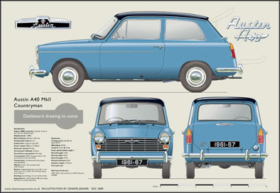 Austin A40 Mk2 Countryman 1961-67